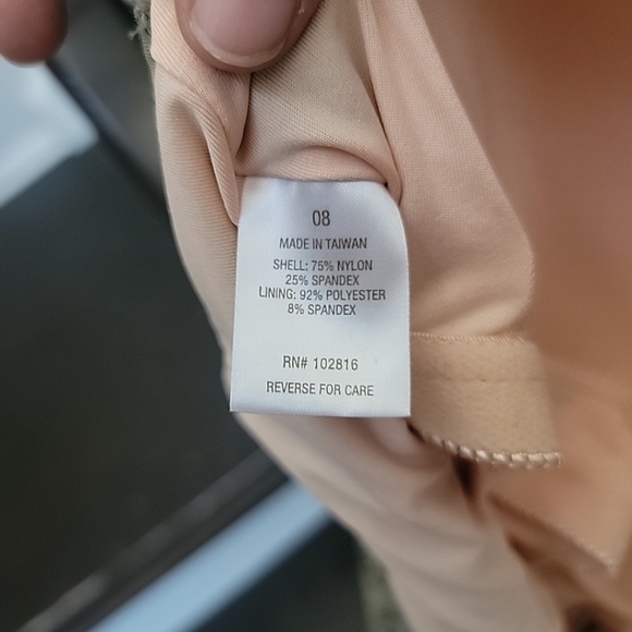 Garnet Hill Womens Ruched Bandeau One-Piece Swimsuit Floral Print Sz 8 - Picture 4 of 5